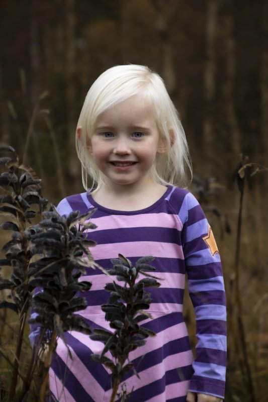 Barnporträtt utomhus i Uddevalla, taget av Sofia Borg Fotografi i naturligt ljus.